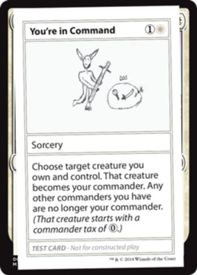 [1x] You're In Command (No PW Symbol) Near Mint, English Mystery Booster: Conven