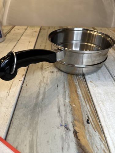 Saladmaster Edelstahl 8 Zoll Dampfgarer Einsatz Sieb für 2 & 3 Qt Soßenpfanne - Bild 8 von 18