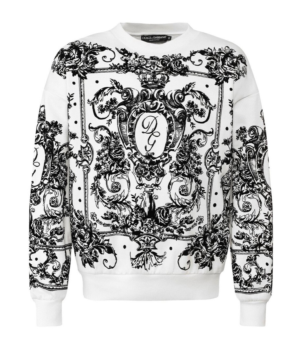 Dolce Gabbana Men White and Black Sweater Men M Size | eBay Dolce Gabbana Men White and Black Sweater Men M Size | eBay