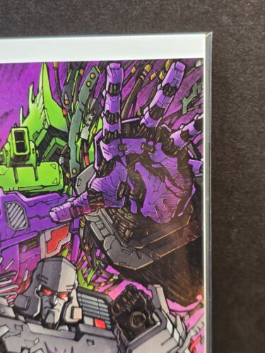 TRANSFORMERS: FATE OF CYBERTRON CÓMIC INCENTIVO 1:10 CASI NUEVO PRIMERA IMPRESIÓN IDW 2022 - Imagen 3 de 5