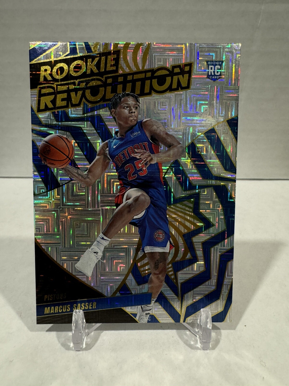 2023-24 Panini Revolution Rookie Revolution Marcus Sasser RC Rookie Levels #7