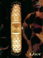 Reloj Dior Revista Impresión Anuncio Joyería Accesorio MONTRE DIORIFIC 2000's 1pg 2001