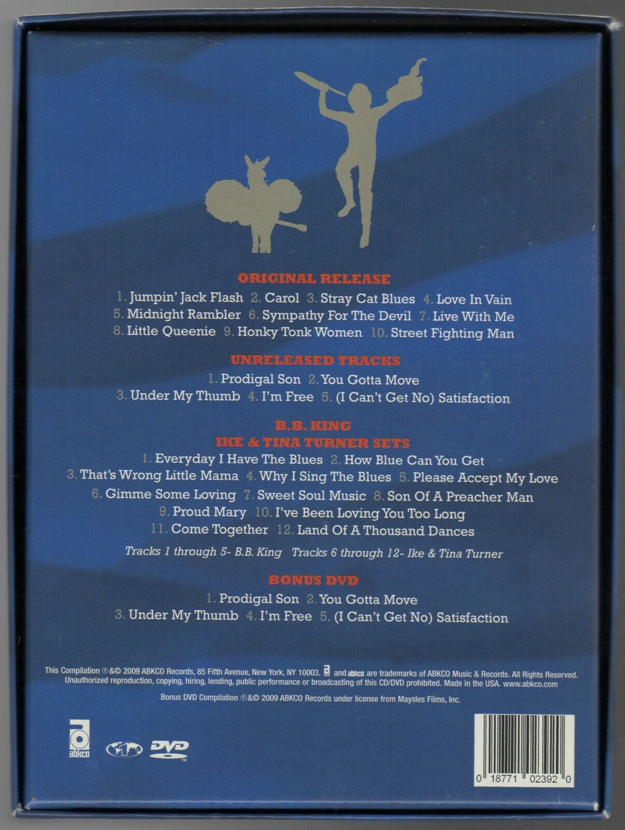 GET YER YA-YA'S OUT! THE ROLLING STONES IN CONCCERT 40TH