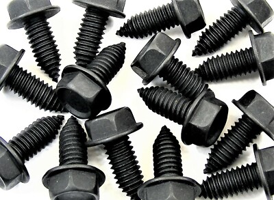 AMC Body Bolts- 5/16-18 x 13/16'' Long- 1/2'' Hex- 5/8'' Flange- 30 bolts- #158T