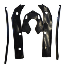 Lambretta Horncast to Mudguard Rubber Kit – Black / SIL – GP / DL – New