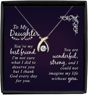 Mother Daughter Necklace Gift 