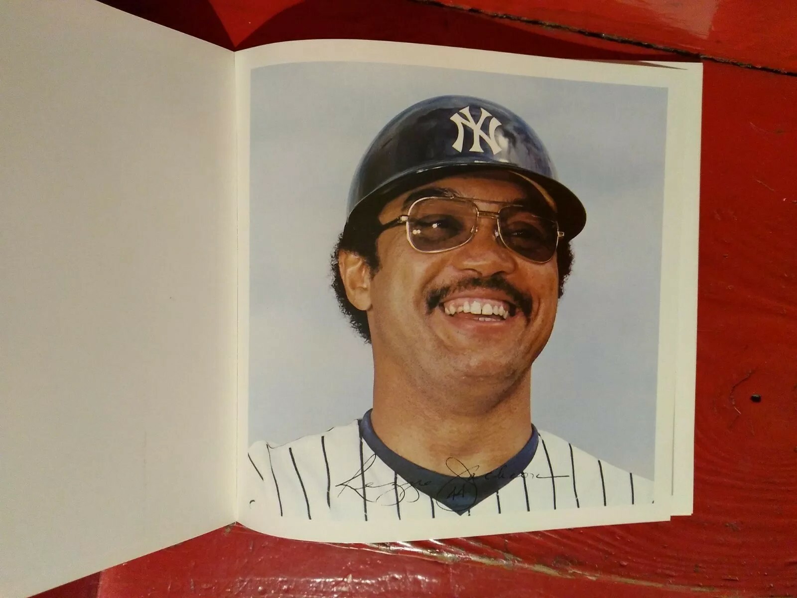 1979 New York Yankees Picture Album Reggie Jackson/Catfish Hunter
