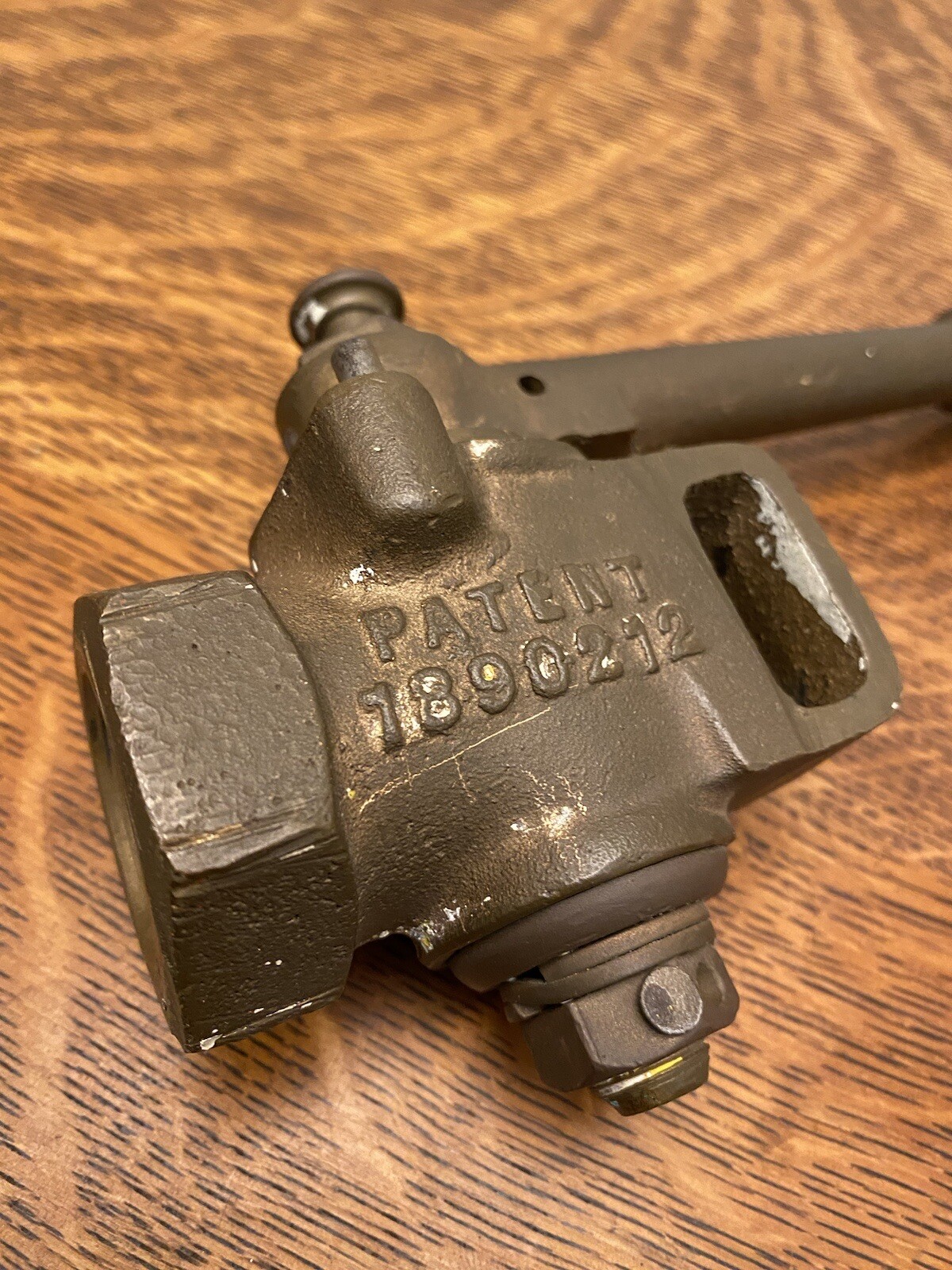 VINTAGE BRASS SHERBURNE CO TRAIN CABOOSE AIR WHISTLE RAILROAD BOSTON