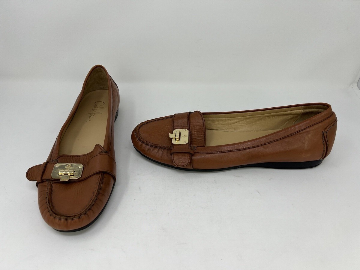 Cole Haan Light Brown Soft Leather Loafers Air Soles Size 9  display picture 3