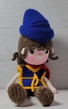 Crocheted Boy Knight Adventurer Hat Cape Vest Crochet