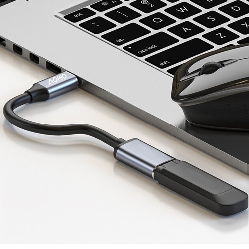 AOKO Type C to USB-A Adapter – High-Speed USB 3.0, Compact & Durable - Bild 3 von 3