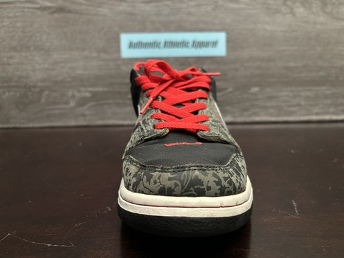 Nike SB Dunk Low Premium SBTG Sabotage 2006 Black Red Men's Size 9 313170 201 - 第 4/21 張圖片