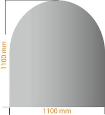 Kamin Bodenplatte Funkenschutzplatte Ofenplatte V2A Edelstahl 1,5mm Made in D