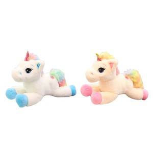 Cheval En Peluche Licorne Douce Pour Bebe Fille Tout Petits Ebay