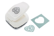 Bira Craft 1.5 inch Vine Heart Silhouette Craft Lever Punch, Valentine  s Day