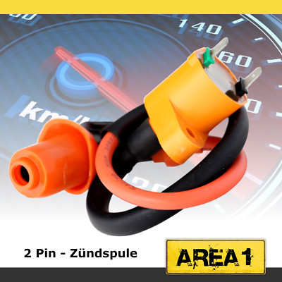 Tuning Zündspule Kymco People 125, People 150 S, Sento 50, Super 8 (2Pin,2T/4T)