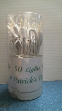 Sienna 50 Lights St. Patrick's Day Light string White 9324377 FS