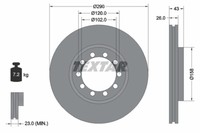 Renault P. Mascott 2.8/3.0 DCI Bremsscheibe 99-07