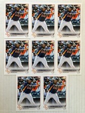 Lot of 8 Ronnie Dawson 2022 Topps Series 1 ROOKIE CARDS #231 Houston Astros RC