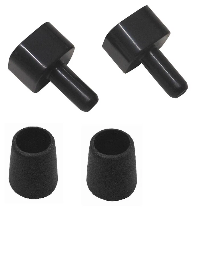 TAPPI Pour Fermeture Tube Abreuvoir Pour Lapins Poules Noir NOVITAL - Photo 1/1