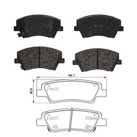 Set BeläGe Schuhe BremsbeläGe Vorne Und Hinten FüR Kia Niro