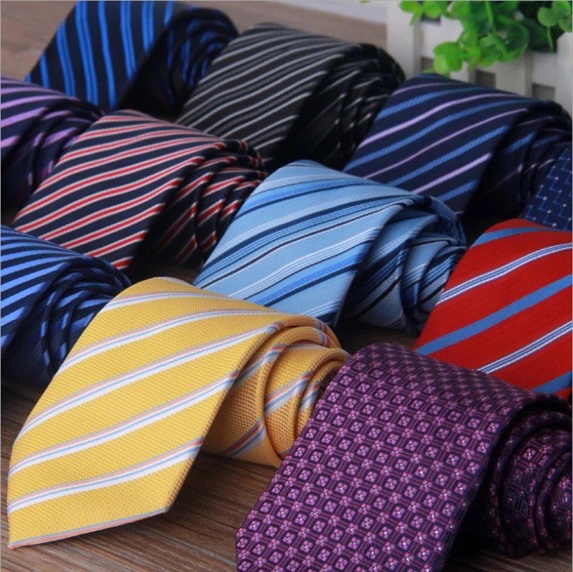 Mens Patterned Business Formal Ties Striped Woven Silk Tie Necktie Pattern AU - image 2 of 4
