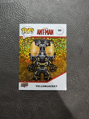 2023 Upper Deck Marvel Funko Pop Yellowjacket Gold Glitter Spectrum #99
