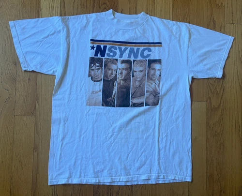 NSYNC T-shirt Boyband Music Shirt Winterland XL Vintage vintage concert t-shirt, vintage, size XL, single stitch, B+ condition