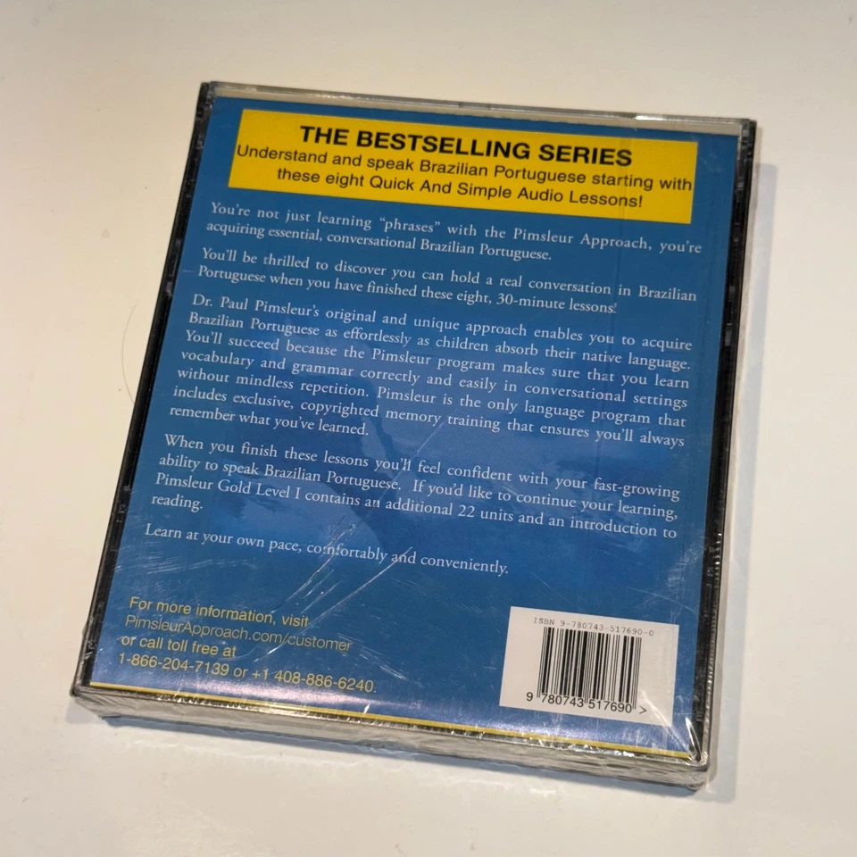 Pimsleur Quick & Simple Brazilian Portuguese CD Sealed – 2nd Edition - Image 2 of 4