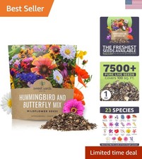 Butterfly & Hummingbird Wildflower Seeds - 23 Species, 1 Ounce Packet 364.64 per gallon