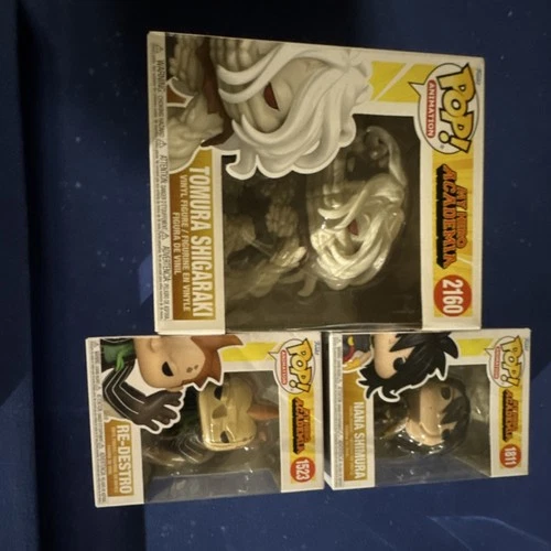 Funko Pop! My Hero Academia Tomura Shigaraki #2160 Re-Destro #1542 Nana Shimura