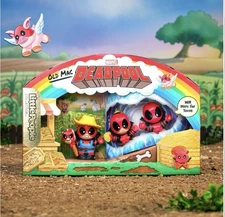 NEW 2025 Fisher-Price Little People Collector SDCC Deadpool Set