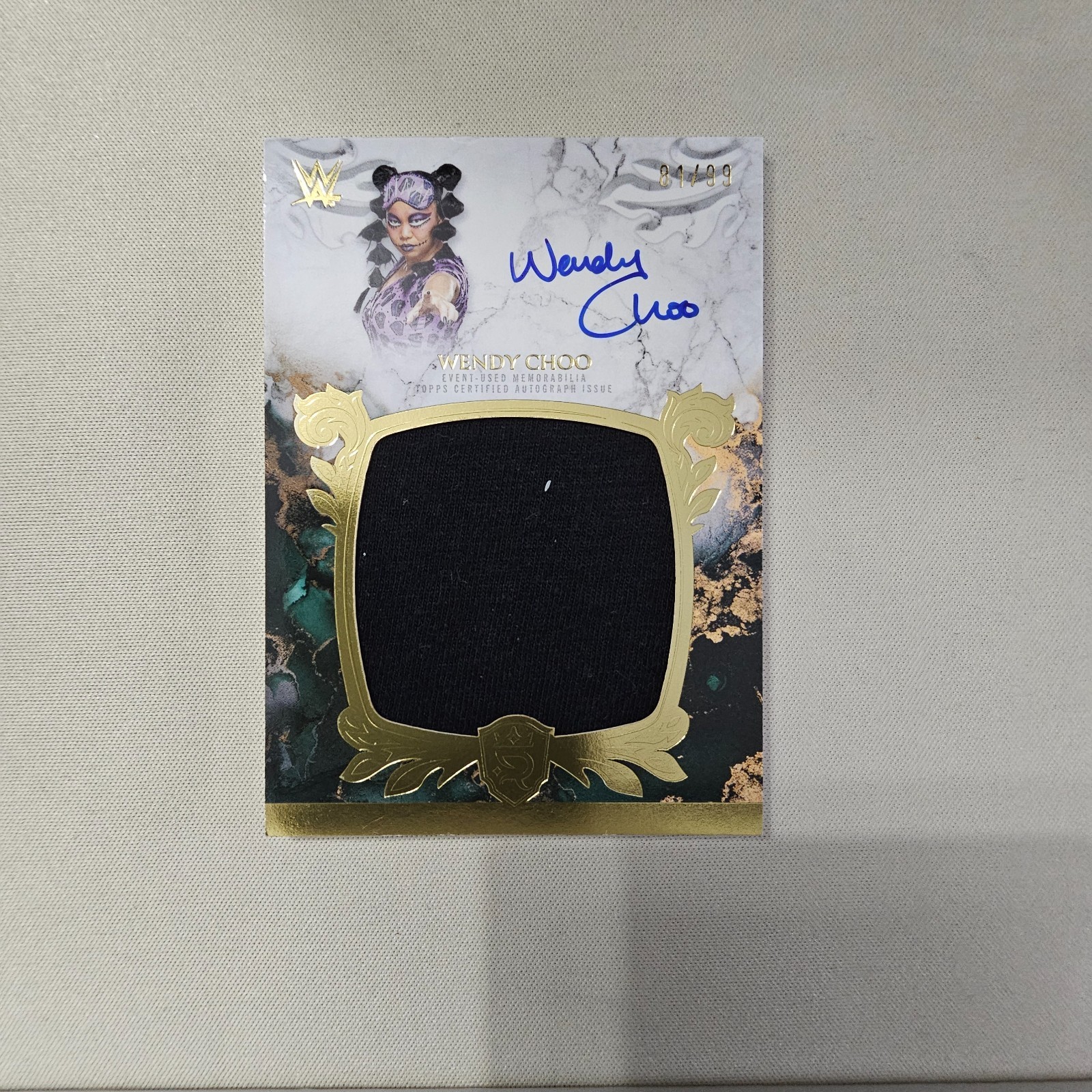 Topps Royalty WWE 2025 - Wendy Choo - AUTO 84/99