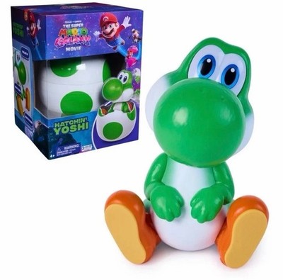 Hatchin  Yoshi Hatching Egg   Super Mario Galaxy Movie Interactive Figure SEALED
