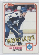 1981-82 Topps Ian Turnbull #42 2j3