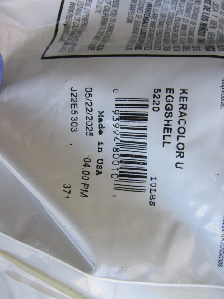 Mapei Unsanded Grout Eggshell 10 Pound Bag - Image 3 of 3