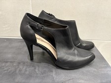 New Size 8 Next Forever Comfort Black Leather Cutout Shoe Boots BNWT