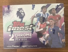 Topps Finest Premier League 2026 - Hobby Box Brand New