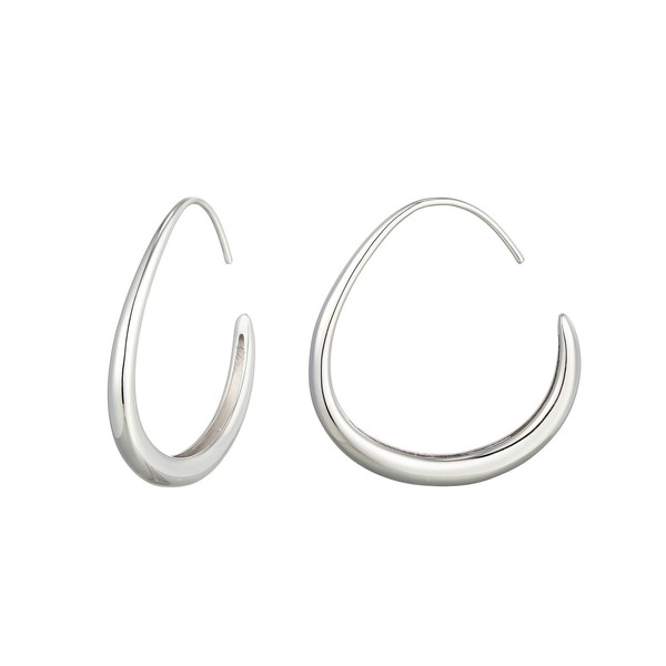 Ohrringe Aus Rhodiniertem Sterlingsilber-image