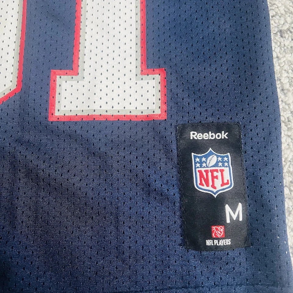 Reebok NFL New England Patriots Randy Moss #81 Jersey Youth Size Medium (5-6) - Image 4 of 4