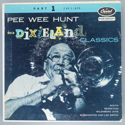 PEE WEE HUNT Dixieland Classics (Part 2) CAPITOL EAP 2-573 VG 45 7'' 1956