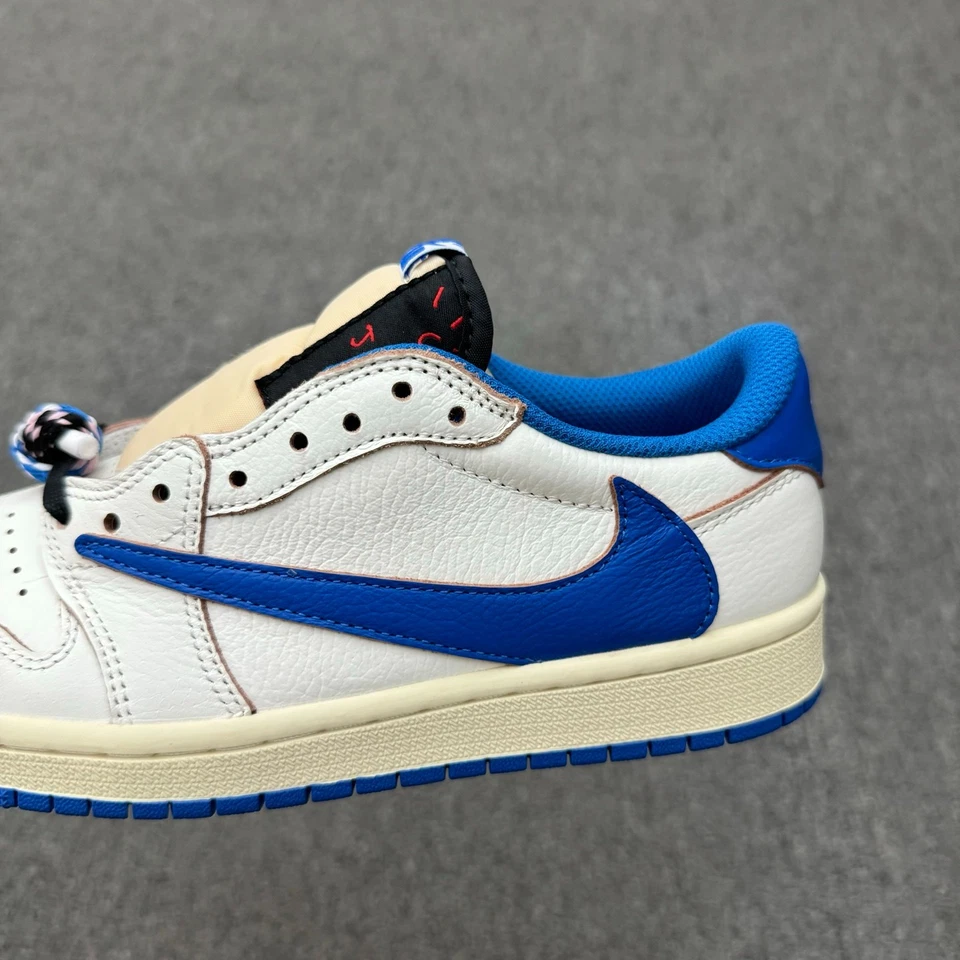 Fragment Design x Travis Scott x Air Jordan 1 Retro Low Men's DM7866-104⚡️ - Image 3 of 4