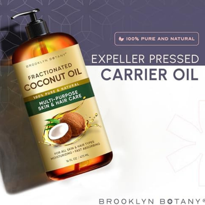 #ad Fractionated Coconut Oil 16oz 100% Pure Carrier Oil for Skin amp; Hair. $13.99