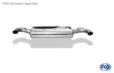  Edelstahl Racing-Anlage Mercedes A-Klasse A45 AMG W176 für orig. Endrohre