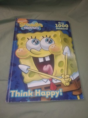 Sponge Bob Squarepants 2009 Coloring Sticker Book Kid Entertainment
