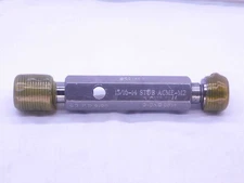 15/16 14 STUB ACME M2-2G THREAD PLUG GAGE .9375 GO NO GO P.D.'S = .9196 & .9335