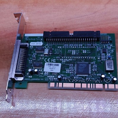 Adaptec AHA-2910C PCI Fast SCSI PCI Controller Card - Untested