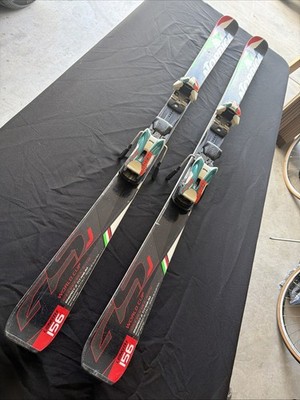 Nordica Dobermann World cup SL 156cm　中古 Nordica Dobermann World Cup GSj Racing Skis 156cm W/Marker Comp