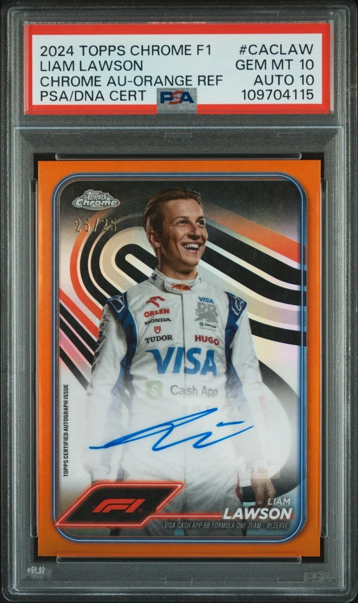 2024 Topps Chrome Formula 1 - Liam Lawson #CAC-LAW for sale | eBay