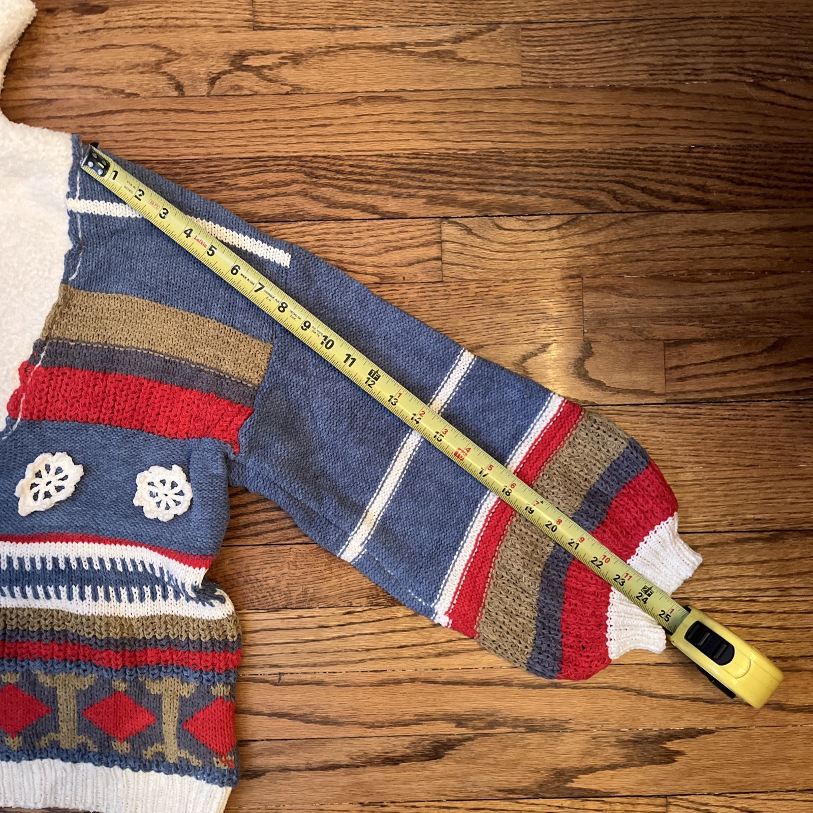 POL Opal Patterned Pullover Quarter Zip Sweater i… - image 9